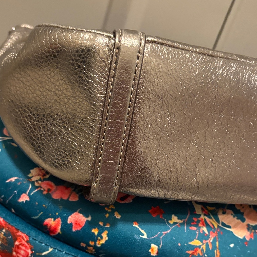 Coach Madison Annabelle Silver Crossbody Bag - Picture 4 of 13